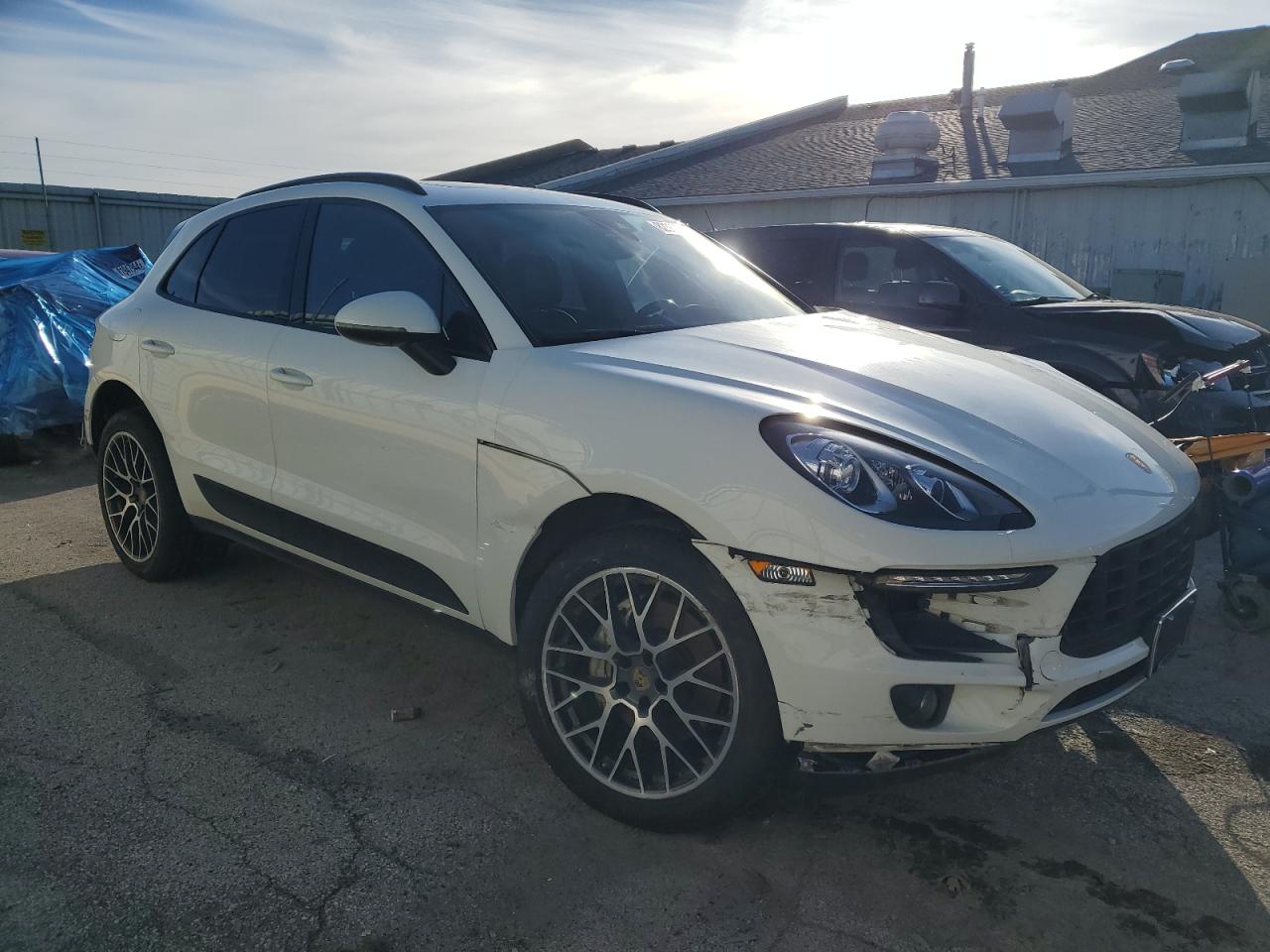 2018 Porsche Macan VIN WP1AB2A55JLB31072 Copart auction photo, front end / rear end damage thumbnail 4