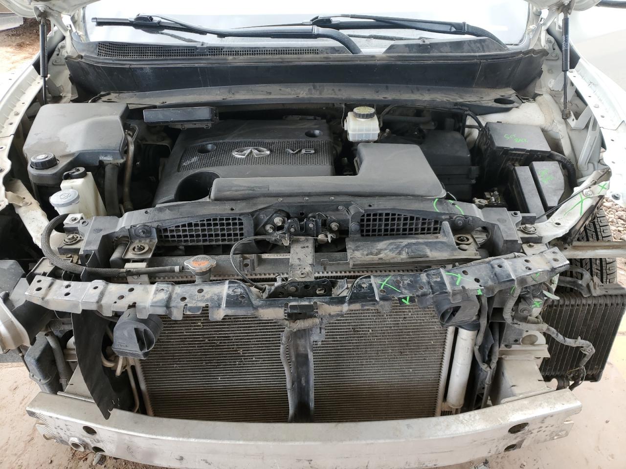 2014 Infiniti QX60 VIN 5N1AL0MM5EC513576 Copart auction photo, front end damage thumbnail 12