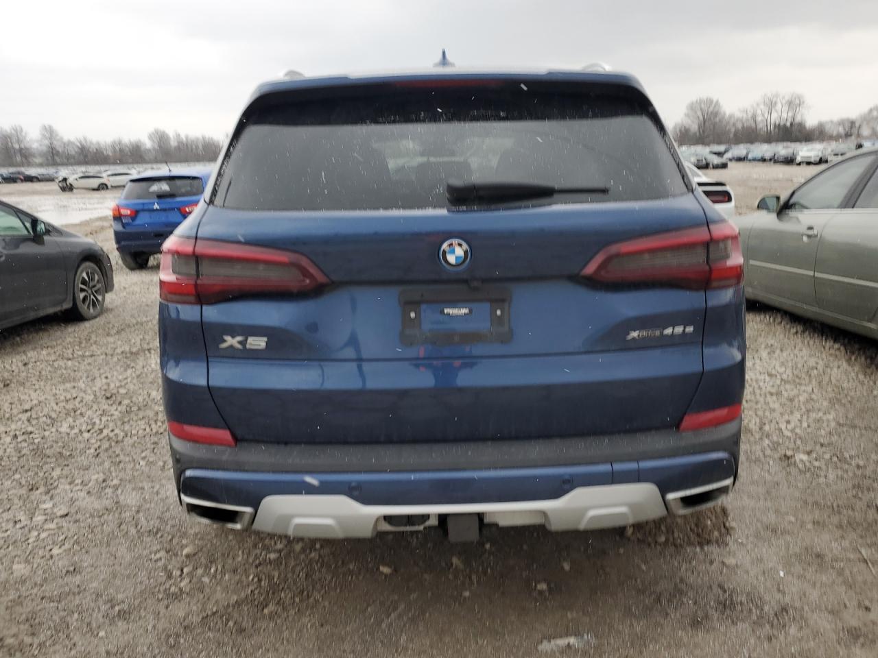 2023 BMW X5 VIN 5UXTA6C08P9P36584 Copart auction photo, front end / side damage thumbnail 6