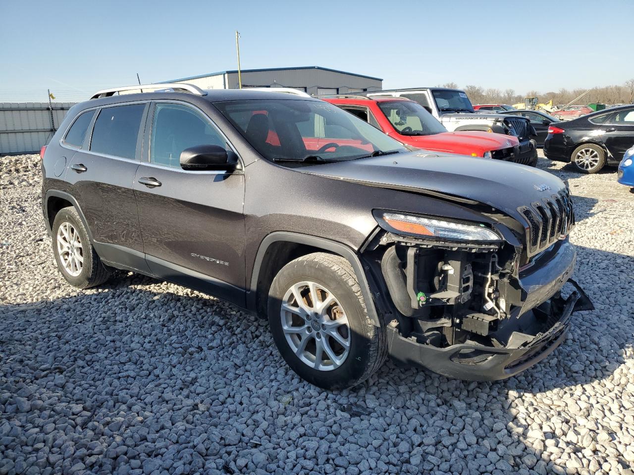 2017 Jeep Grand Cherokee VIN 1C4PJMCS7HW588259 Copart auction photo, front end damage thumbnail 4