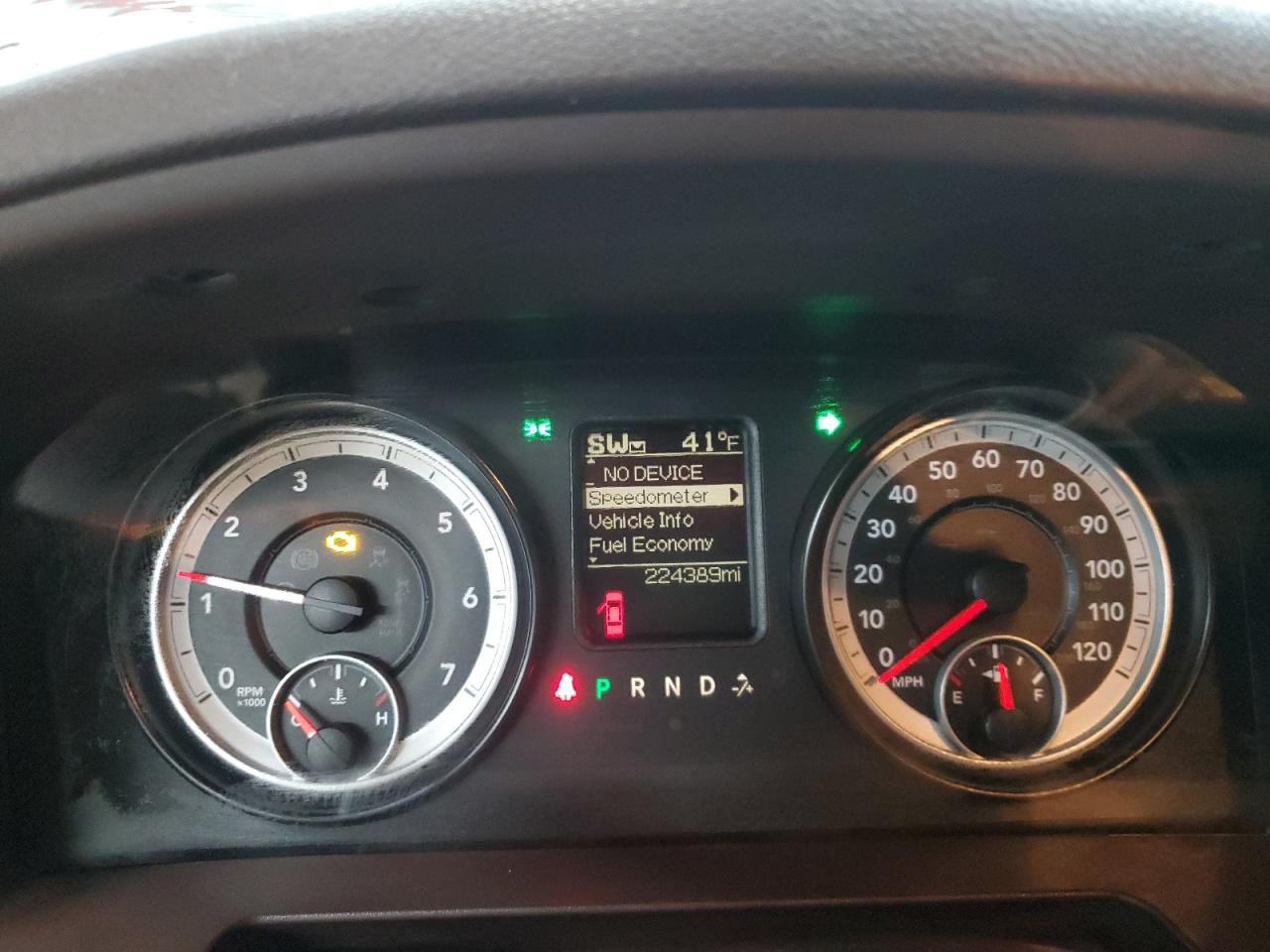 2014 RAM 1500 VIN 1C6RR7GT5ES240430 Copart auction photo, rear end damage thumbnail 9