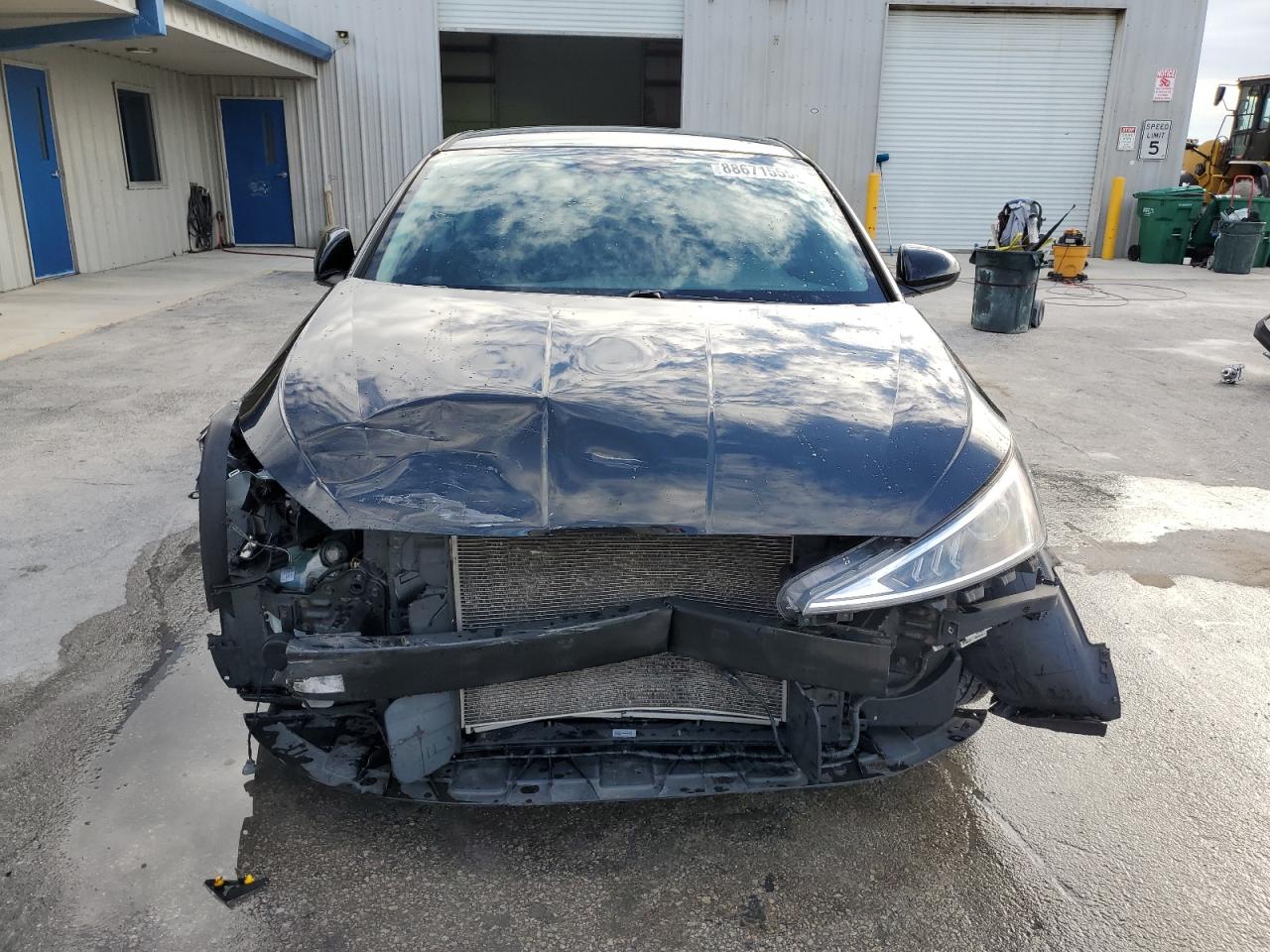 2019 Hyundai Elantra VIN 5NPD84LF3KH429088 Copart auction photo, front end / minor dent/scratches damage thumbnail 5