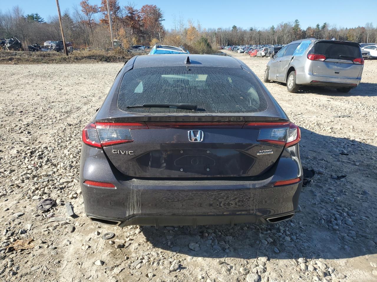2023 Honda Civic VIN 19XFL1H80PE008294 Copart auction photo, side / front end damage thumbnail 6