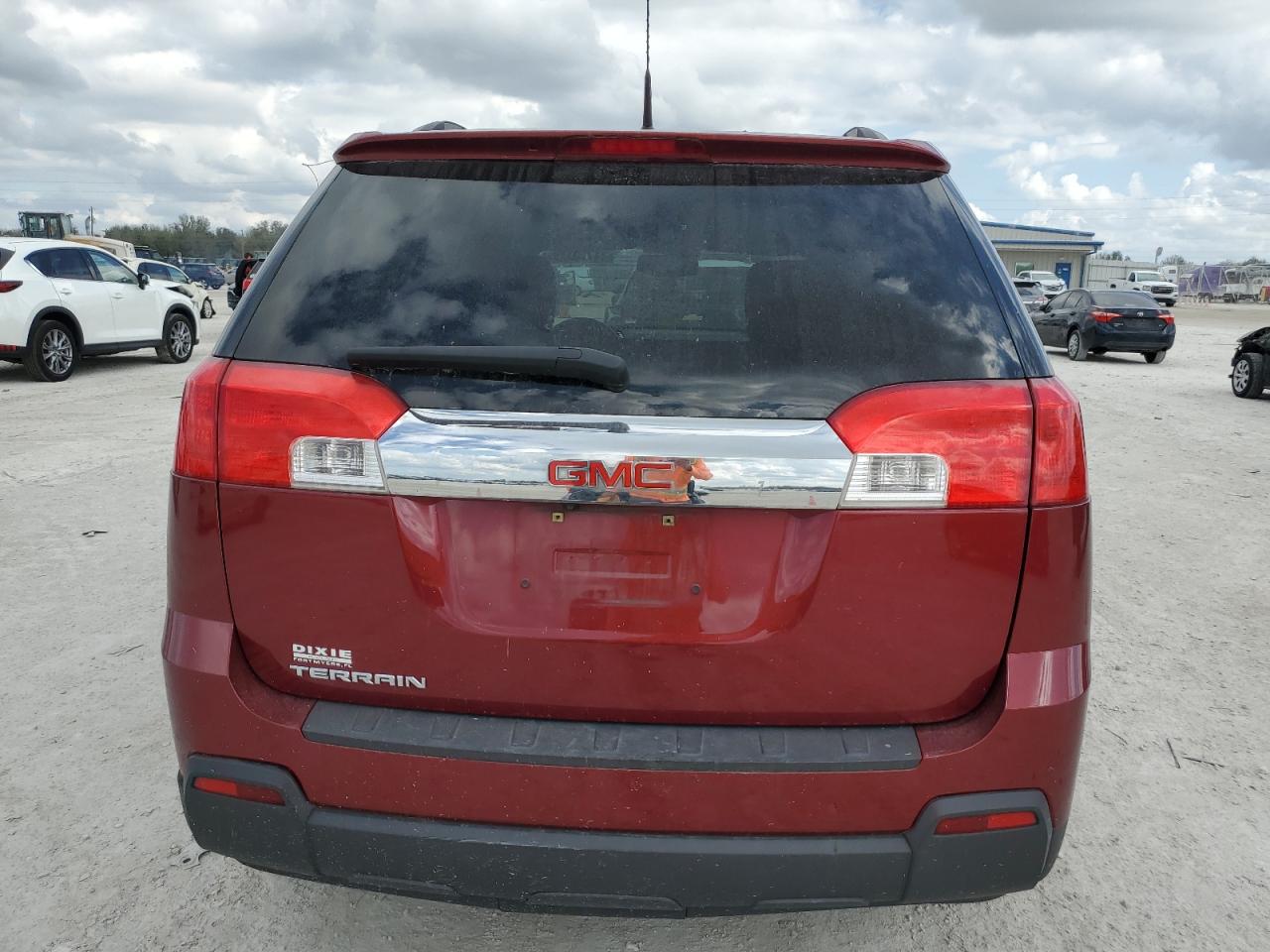 2011 GMC Terrain VIN 2CTALSEC9B6360120 Copart auction photo, all over damage thumbnail 6