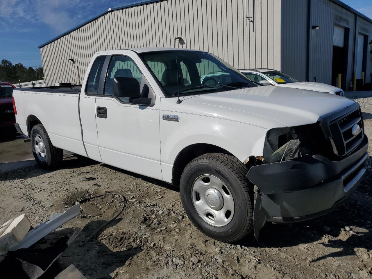 2007 Ford F-150 VIN 1FTRF12W27NA76314 Copart auction photo, front end damage thumbnail 4
