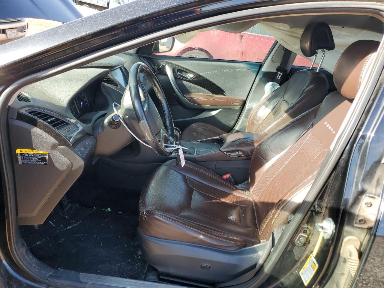 2013 Hyundai Azera VIN KMHFG4JG6DA204337 Copart auction photo, side / rear end damage thumbnail 7