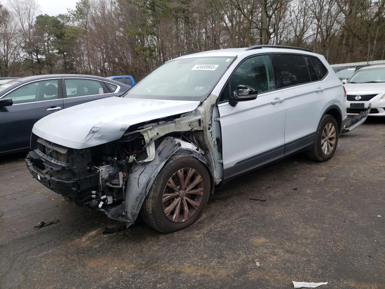 2018 Volkswagen Tiguan VIN 3VV0B7AX1JM013922