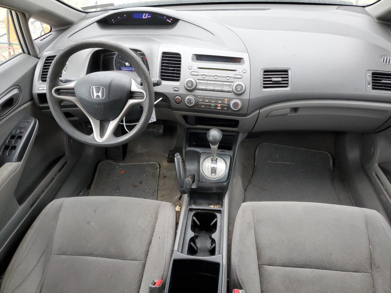2010 Honda Civic VIN 2HGFA1F3XAH555552 Copart auction photo, side / front end damage thumbnail 8