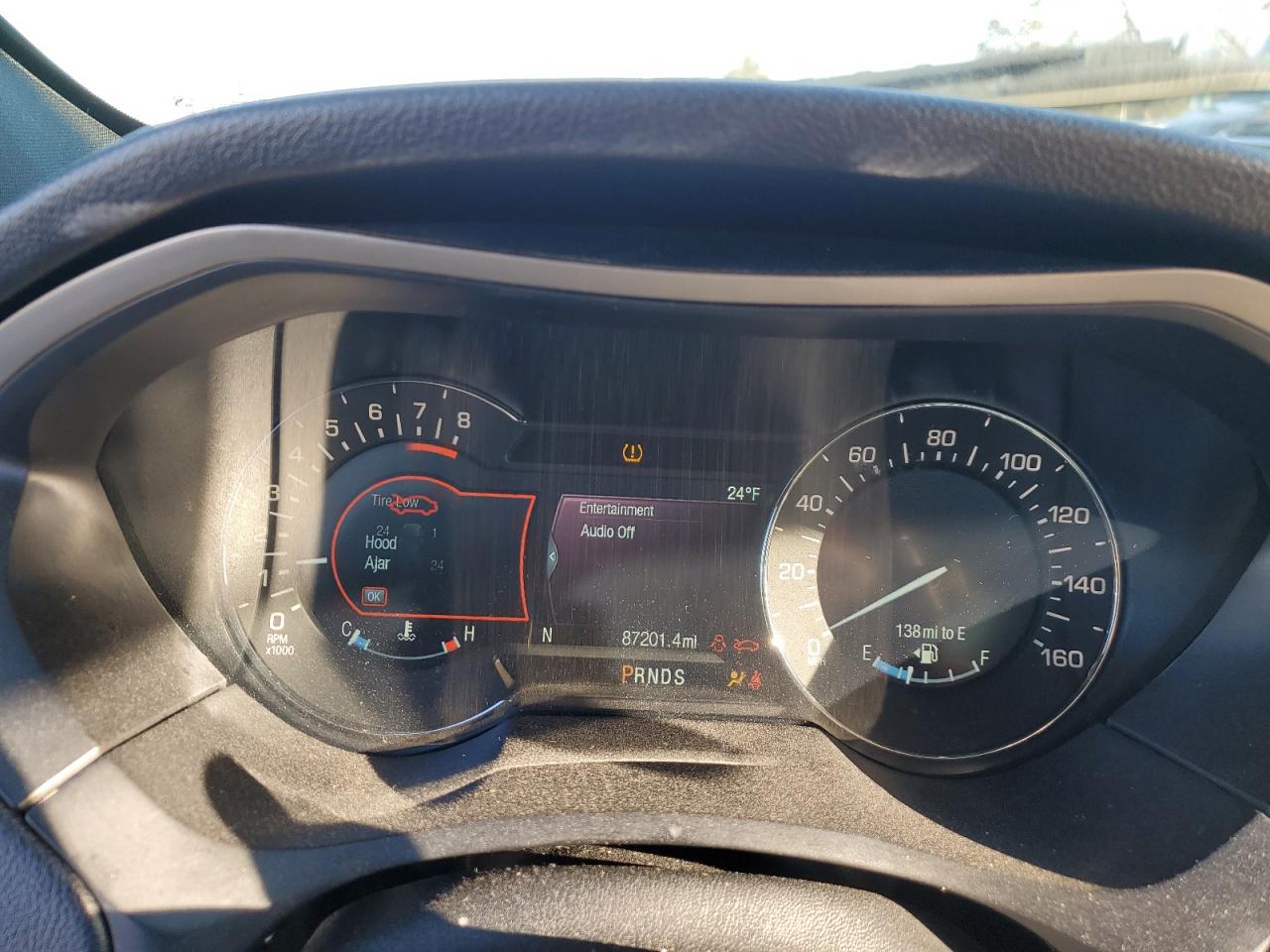 2017 Lincoln MKZ VIN 3LN6L5C9XHR654536 Copart auction photo, front end / side damage thumbnail 9