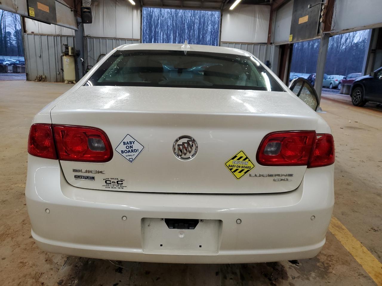 2009 Buick Lucerne VIN 1G4HD57M79U121901 Copart auction photo, all over damage thumbnail 6