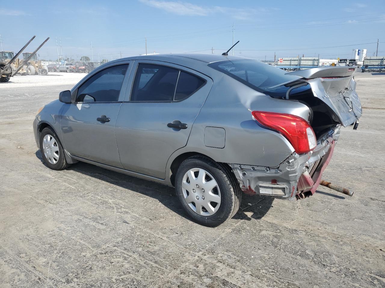 2014 Nissan Versa VIN 3N1CN7AP1EL827053 Copart auction photo, rear end / minor dent/scratches damage thumbnail 2