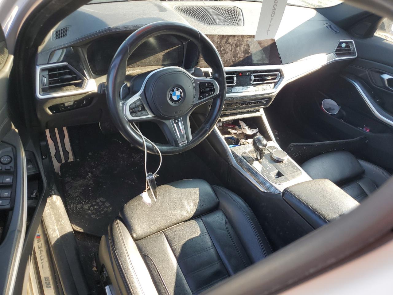2020 BMW M3 VIN WBA5U9C03LA380179 Copart auction photo, mechanical damage thumbnail 8
