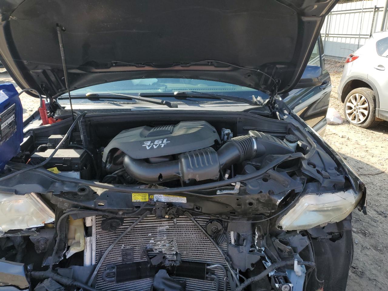 2012 Jeep Grand Cherokee VIN 1C4RJEAGXCC206345 Copart auction photo, front end damage thumbnail 12