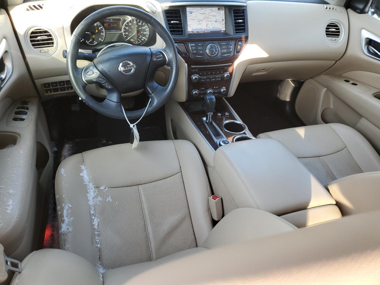 2016 Nissan Pathfinder VIN 5N1AR2MM9GC654650 Copart auction photo, front end damage thumbnail 8