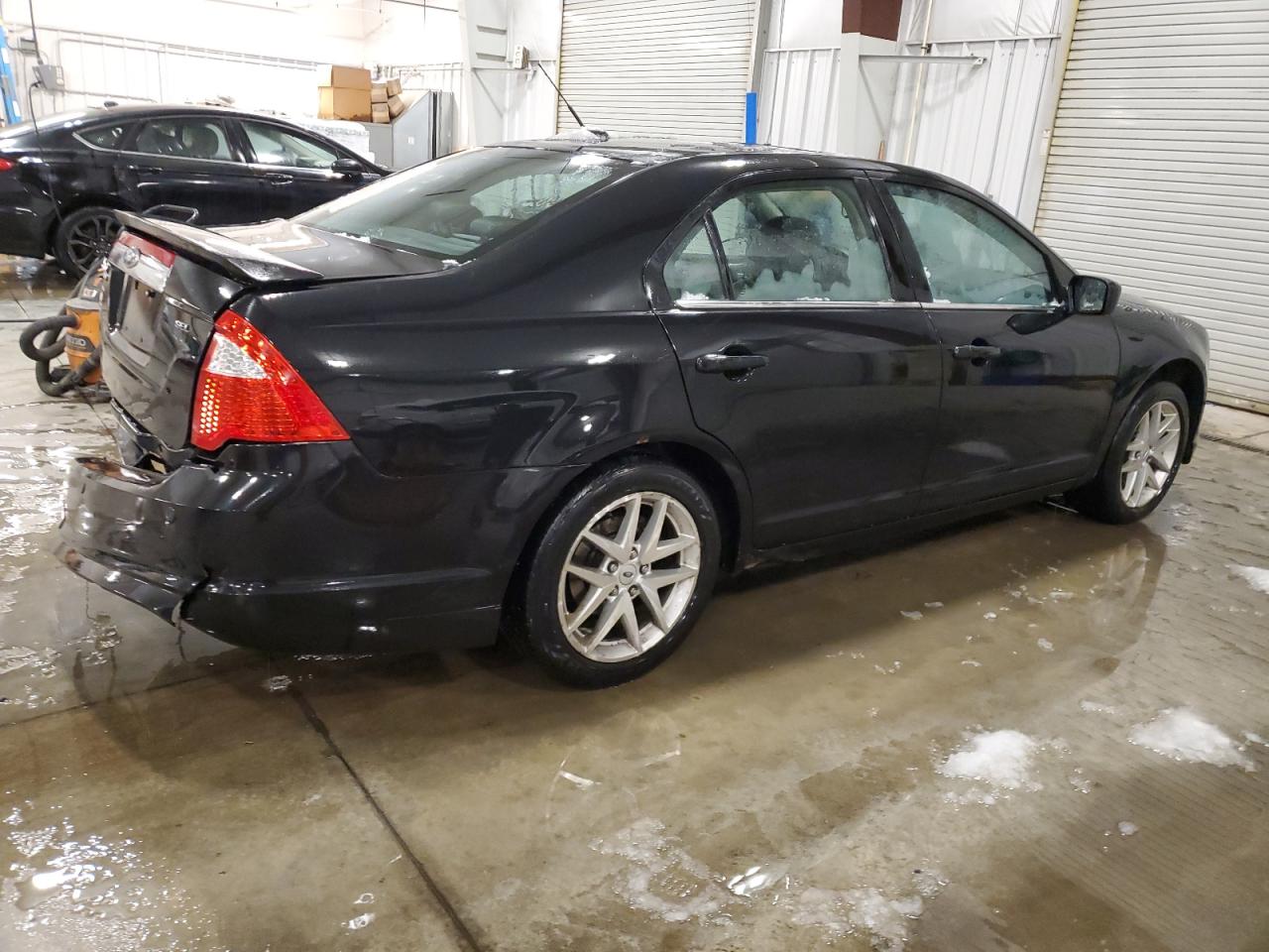 2010 Ford Fusion VIN 3FAHP0JA6AR429012 Copart auction photo, rear end / side damage thumbnail 3