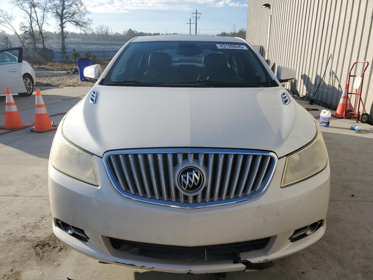 2010 Buick LaCrosse VIN 1G4GC5EG8AF271844 Copart auction photo, side / front end damage thumbnail 5