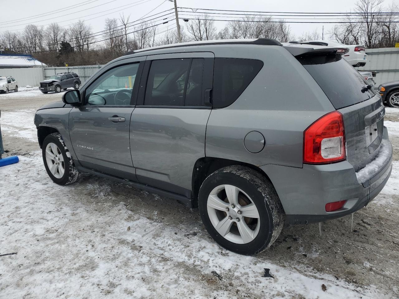 2012 Jeep Compass VIN 1C4NJCEB8CD685344 Copart auction photo, front end damage thumbnail 2