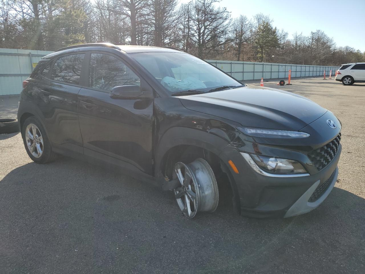 2023 Hyundai Kona VIN KM8K6CAB3PU964664 Copart auction photo, front end / rear end damage thumbnail 4