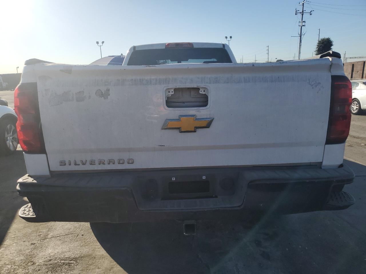 2014 Chevrolet Silverado VIN 1GCNCPEC3EZ124985 Copart auction photo, rear end damage thumbnail 6