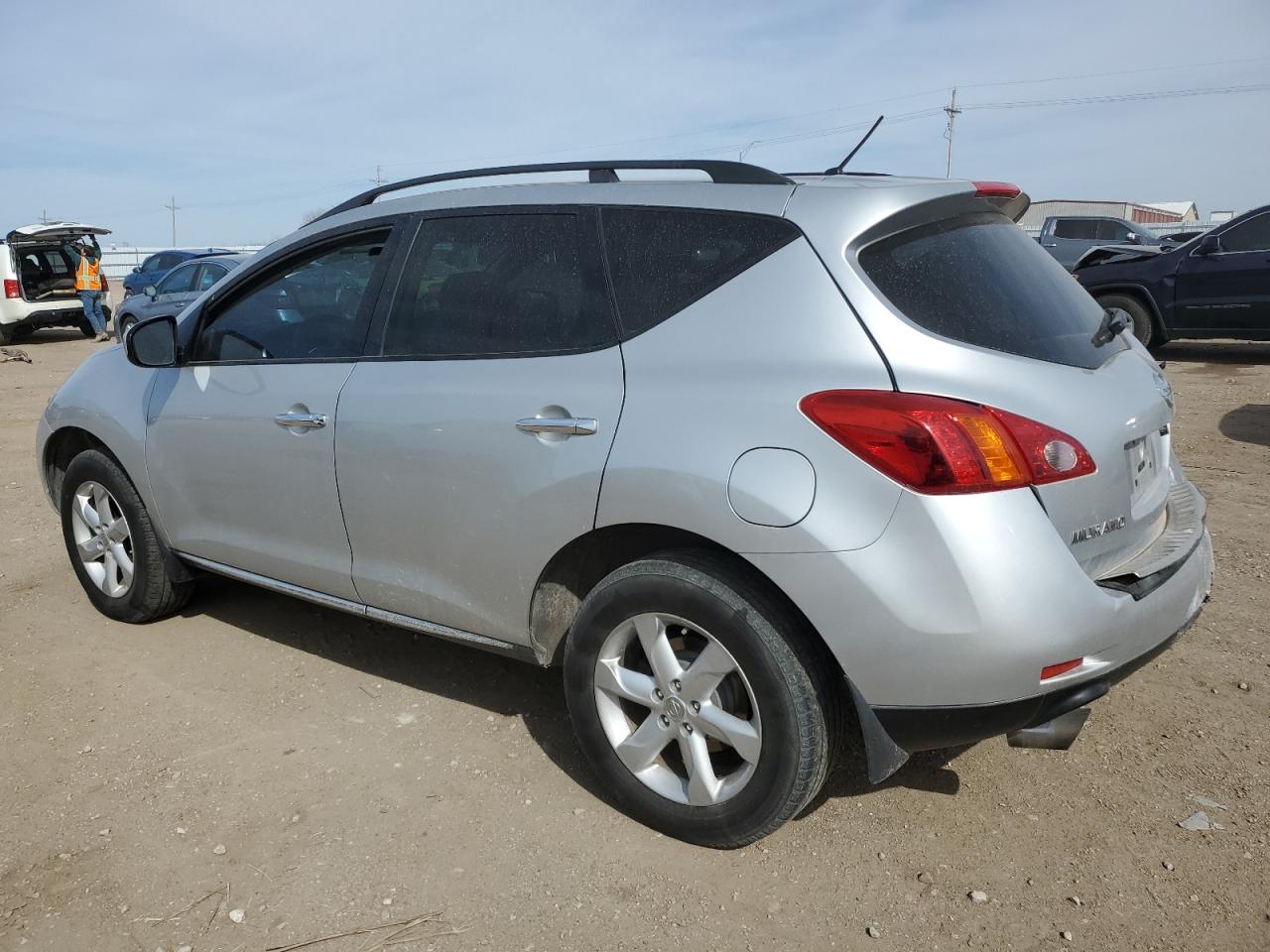 2009 Nissan Murano VIN JN8AZ18W49W210673 Copart auction photo, rear end / front end damage thumbnail 2