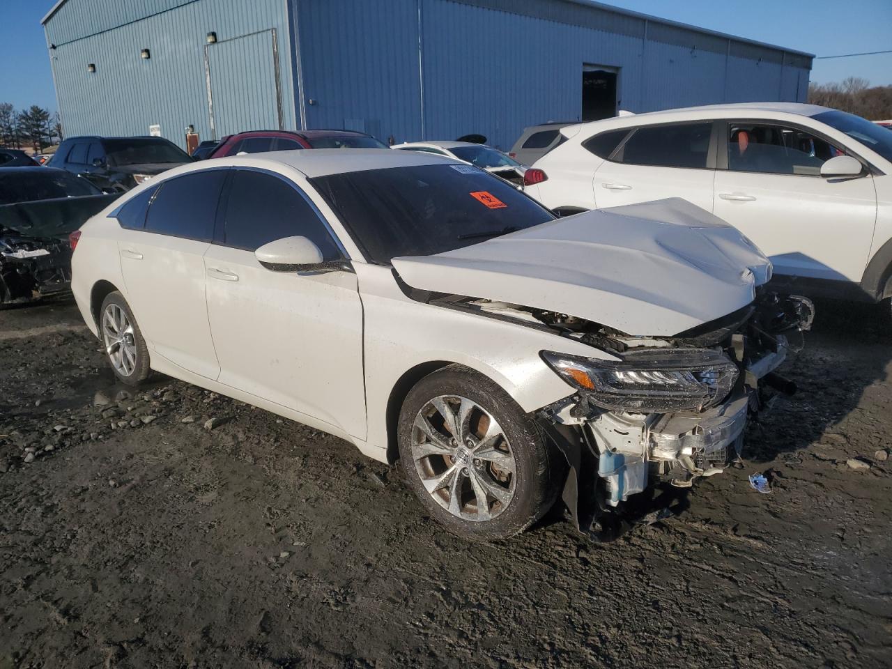 2020 Honda Accord VIN 1HGCV1F33LA102852 Copart auction photo, front end damage thumbnail 4