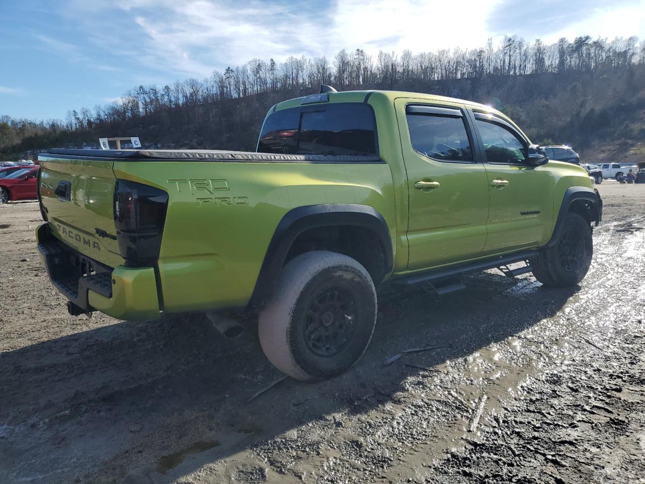 2022 Toyota Tacoma VIN 3TYCZ5AN6NT101854 Copart auction photo, front end damage thumbnail 3