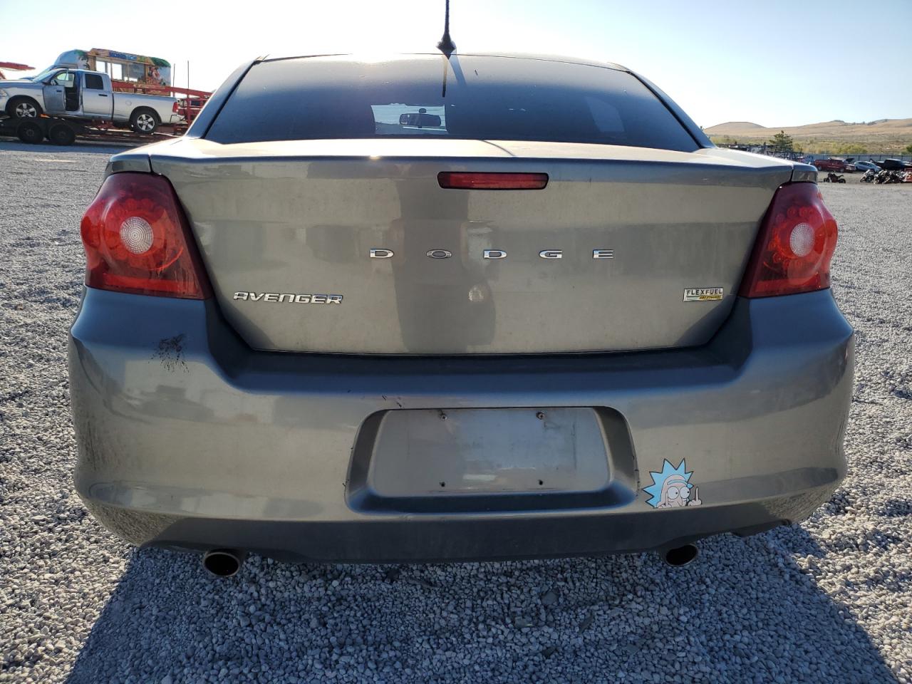2012 Dodge Avenger VIN 1C3CDZAG2CN327609 Copart auction photo, front end / side damage thumbnail 6