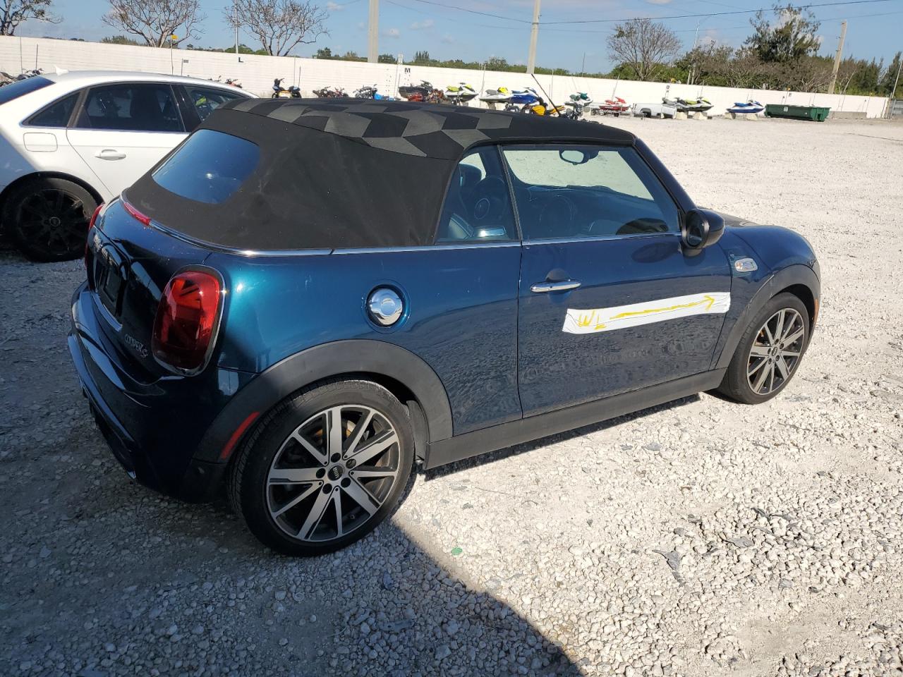 2021 MINI Cooper VIN WMWWJ5C01M3M78056 Copart auction photo, water/flood / mechanical damage thumbnail 3
