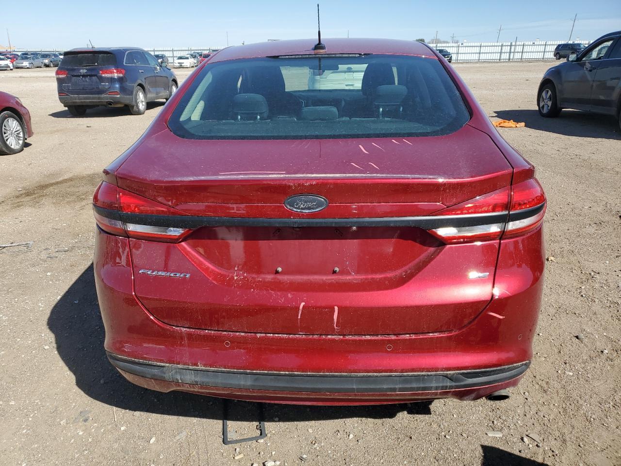 2017 Ford Fusion VIN 3FA6P0H73HR195021 Copart auction photo, front end damage thumbnail 6