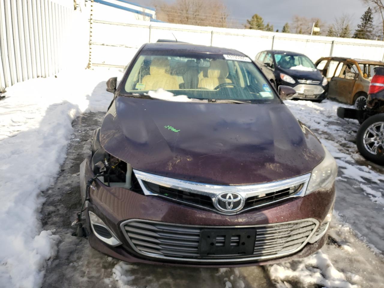 2013 Toyota Avalon VIN 4T1BK1EBXDU037151 Copart auction photo, front end damage thumbnail 5