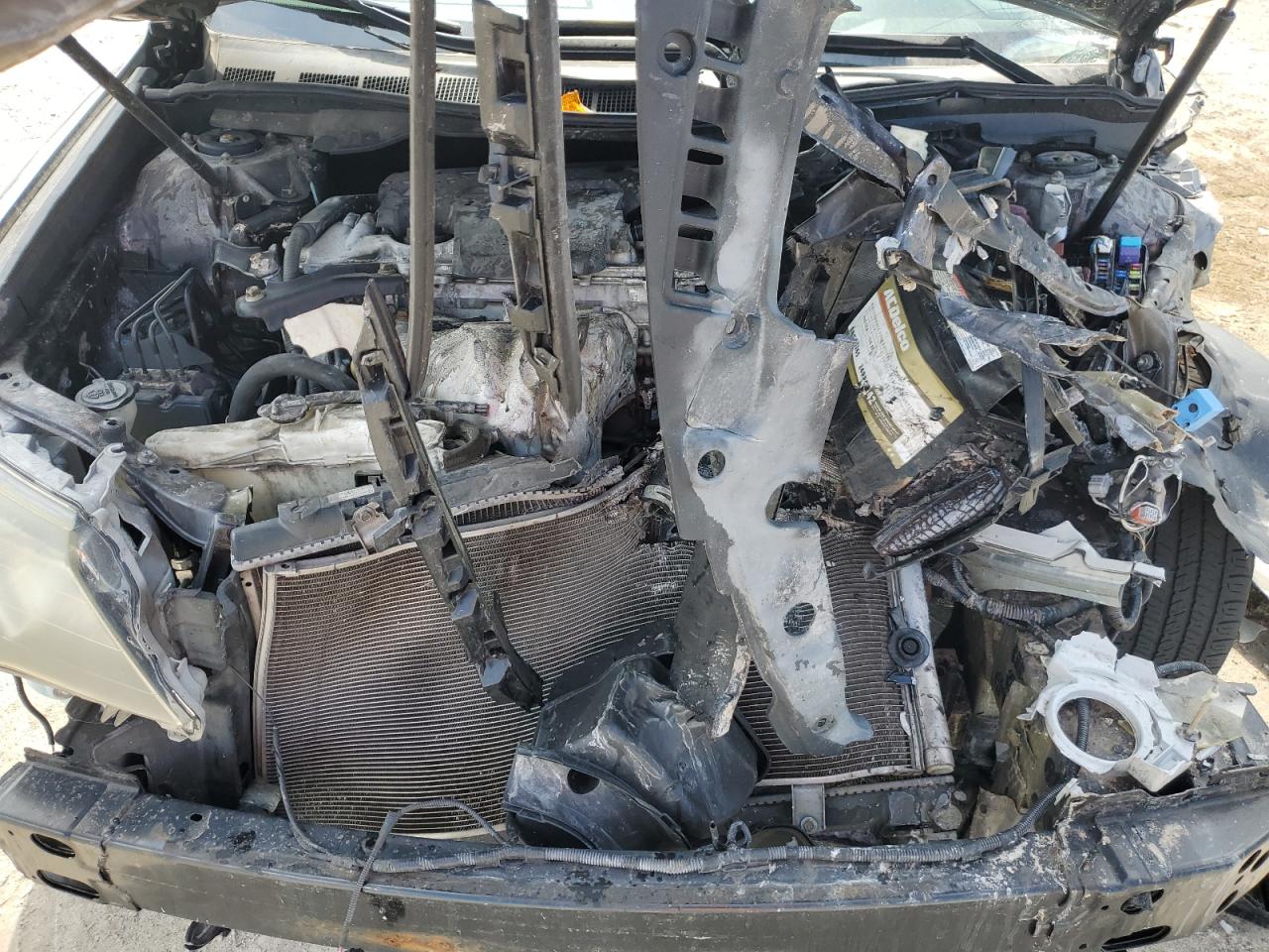 2014 Toyota Camry VIN 4T1BF1FK0EU391474 Copart auction photo, front end damage thumbnail 12