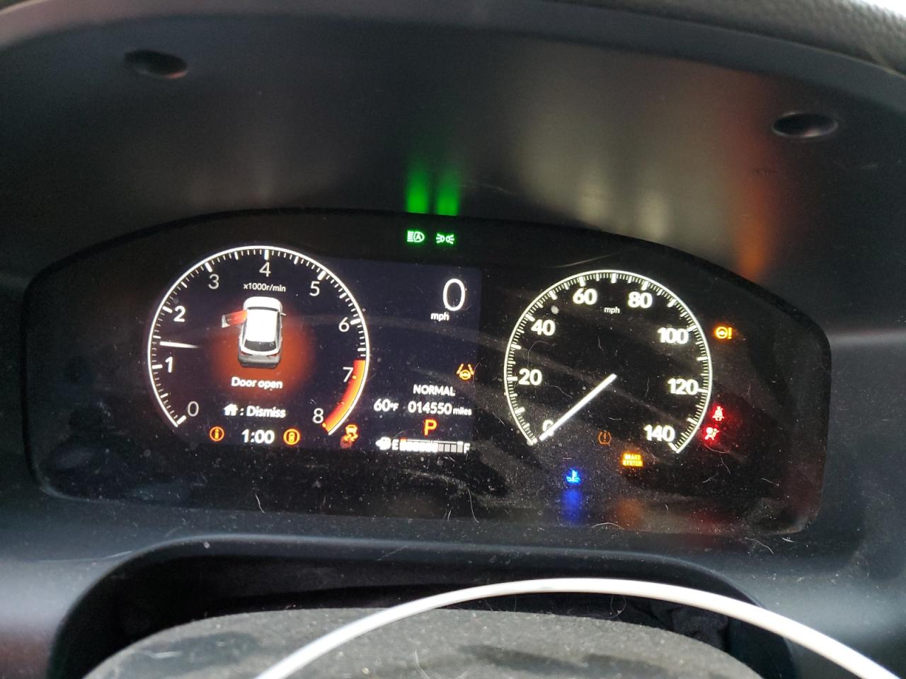 2024 Honda HR-V VIN 3CZRZ2H37RM765556 Copart auction photo, all over damage thumbnail 9