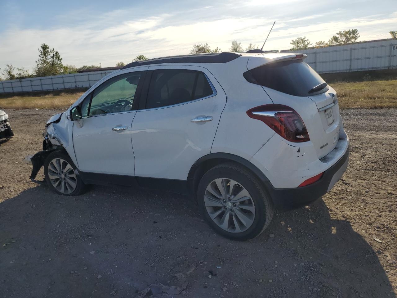 2018 Buick Encore VIN KL4CJASB0JB547008 Copart auction photo, front end / rear end damage thumbnail 2