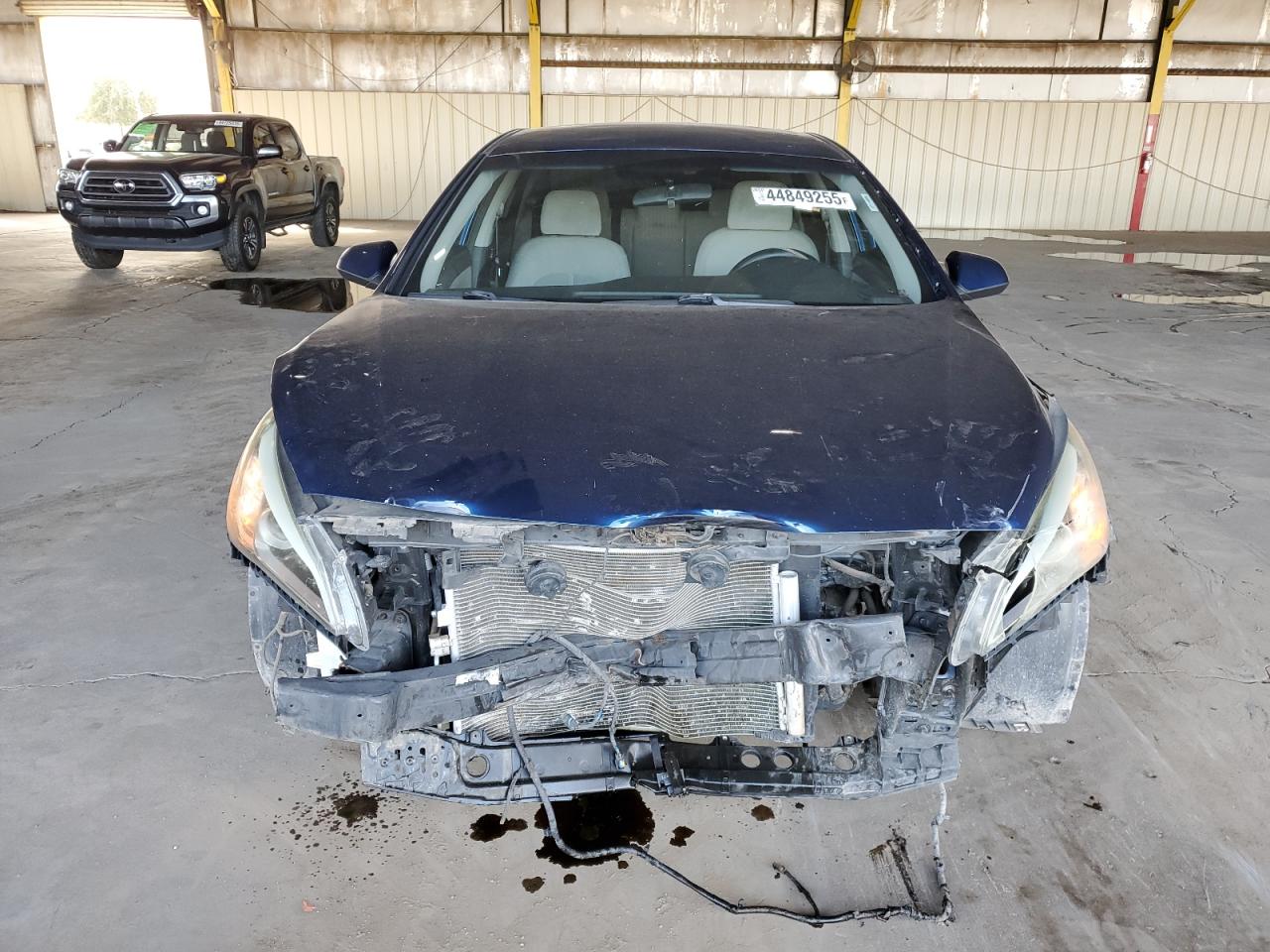 2015 Hyundai Sonata VIN 5NPE24AF5FH202564 Copart auction photo, front end / side damage thumbnail 5