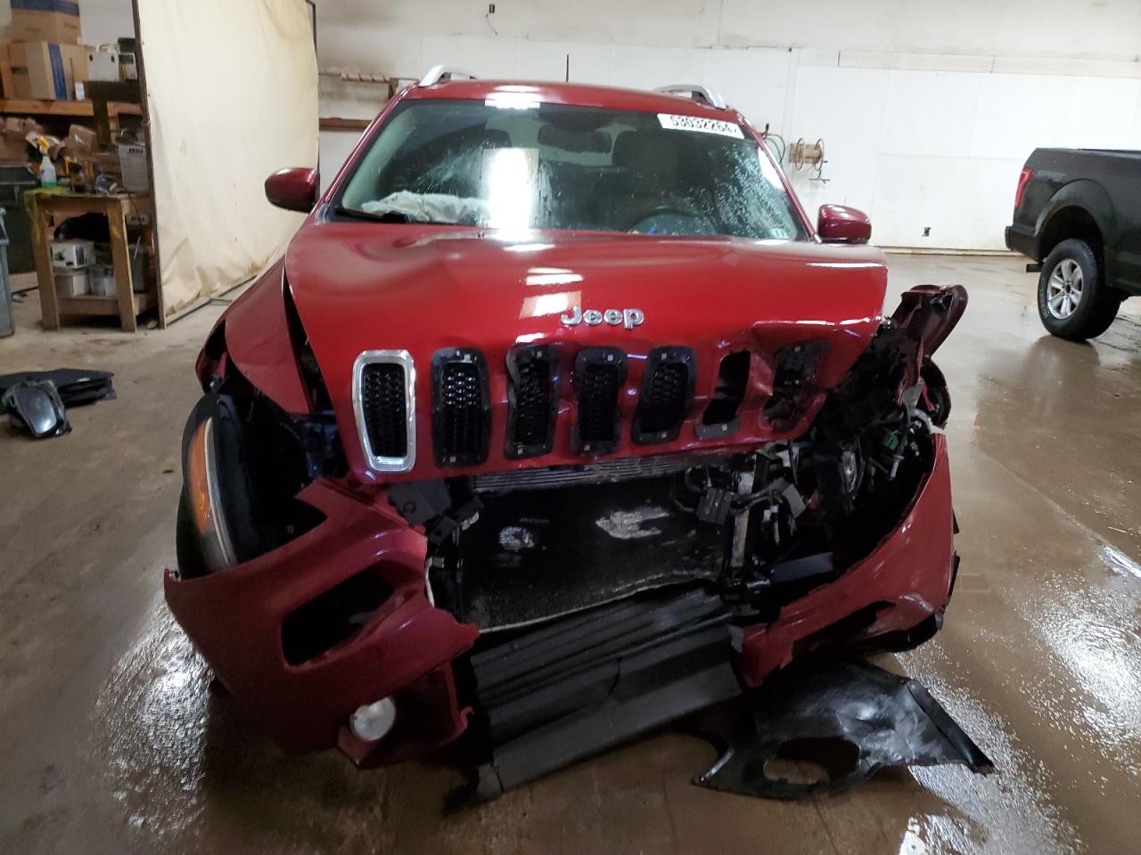 2015 Jeep Grand Cherokee VIN 1C4PJMDS5FW586103 Copart auction photo, front end damage thumbnail 5