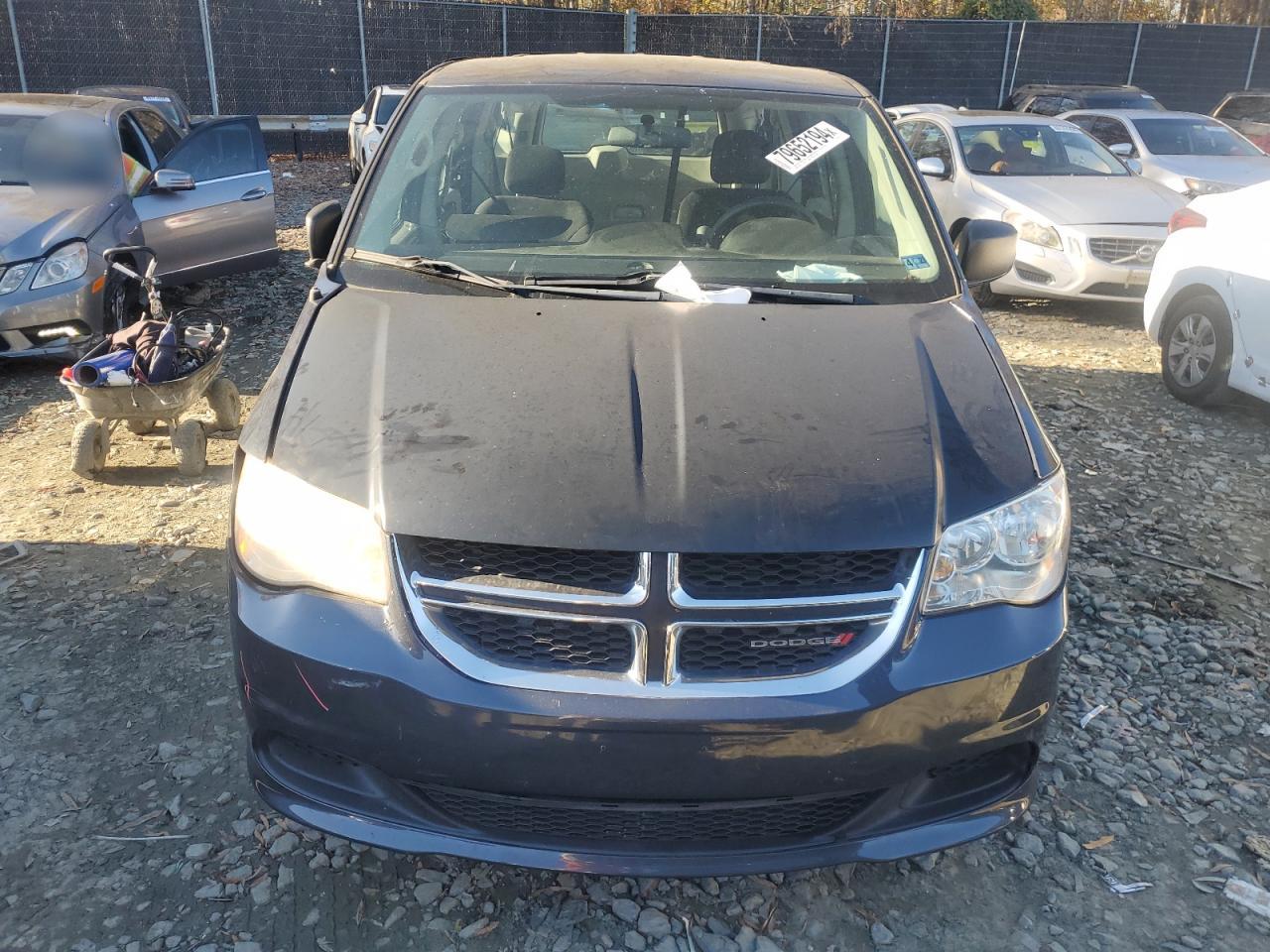 2013 Dodge Caravan VIN 2C4RDGBG4DR768851 Copart auction photo, side damage thumbnail 5