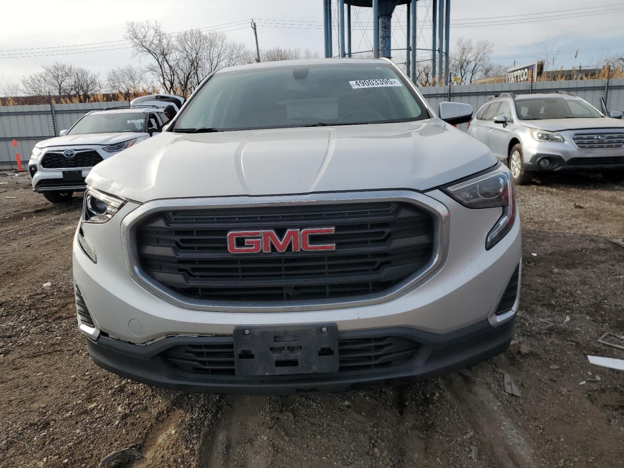 2018 GMC Terrain VIN 3GKALTEV1JL310068 Copart auction photo, rear end / front end damage thumbnail 5