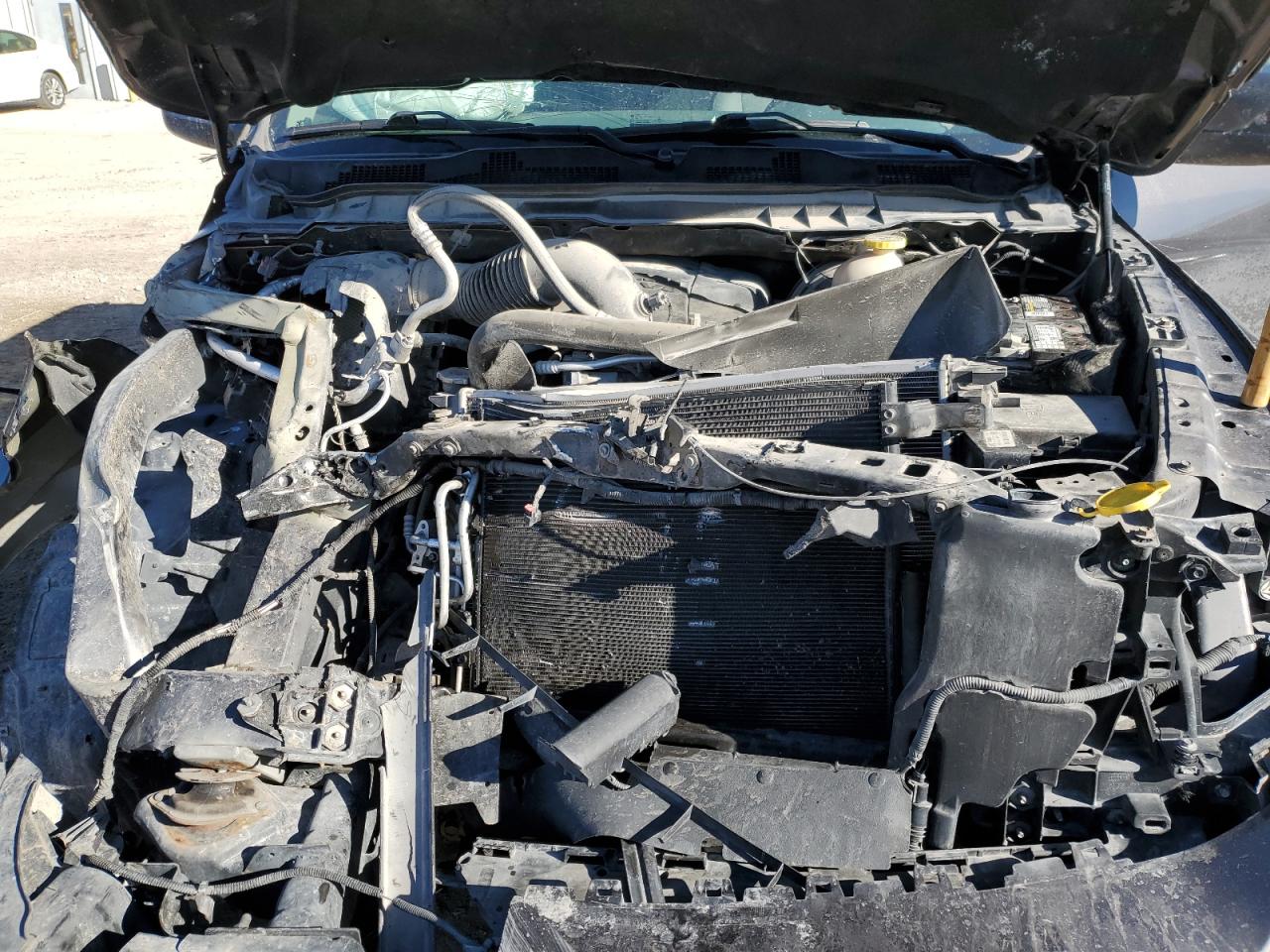 2017 RAM 1500 VIN 1C6RR7FT4HS644664 Copart auction photo, front end damage thumbnail 11