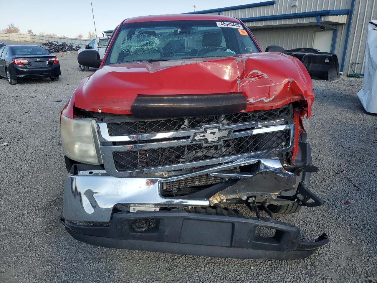 2011 Chevrolet Silverado VIN 1GC0KVCG8BF146632 Copart auction photo, front end / side damage thumbnail 5