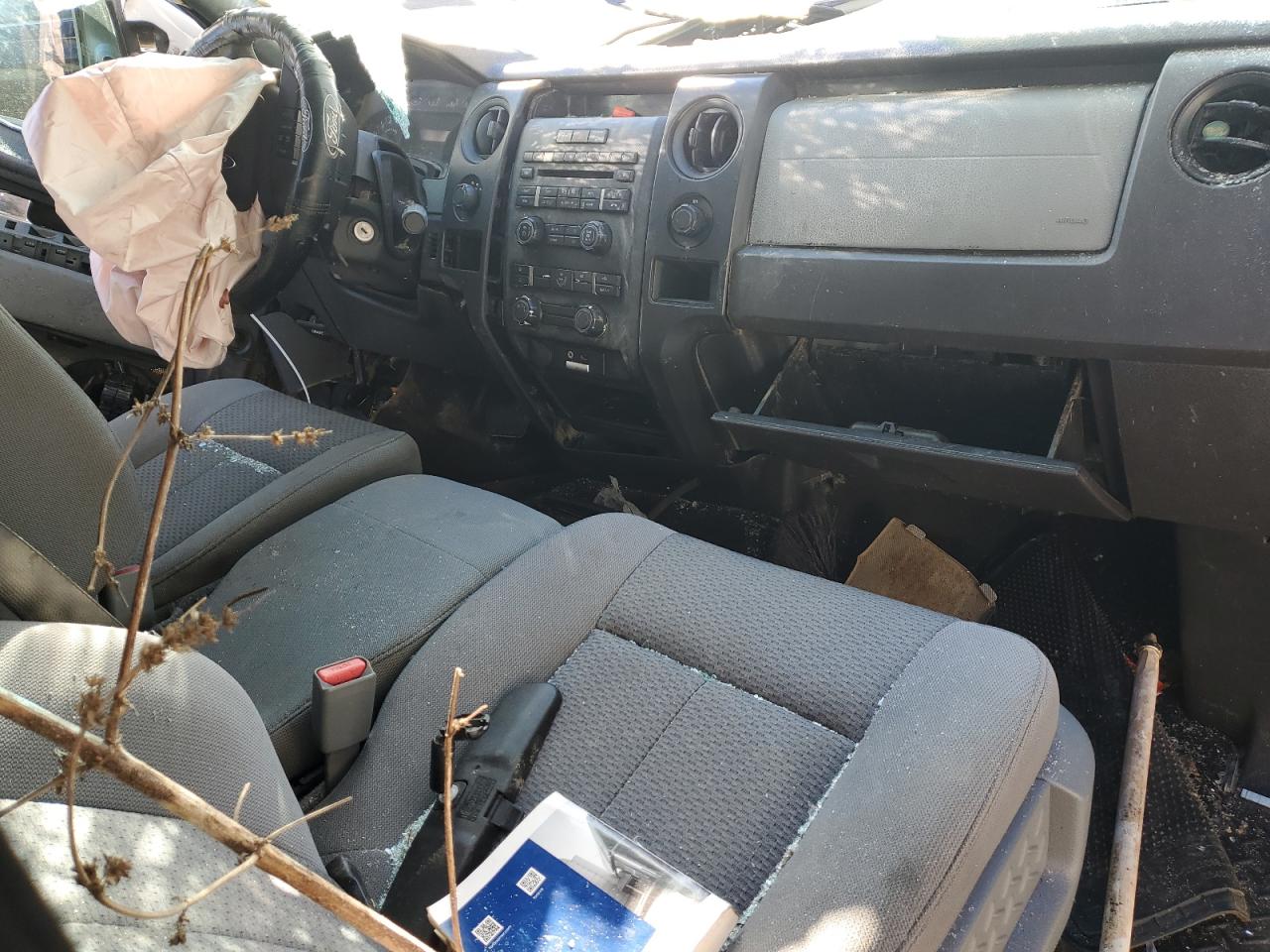 2013 Ford F-150 VIN 1FTFX1EF4DKD51447 Copart auction photo, all over damage thumbnail 8