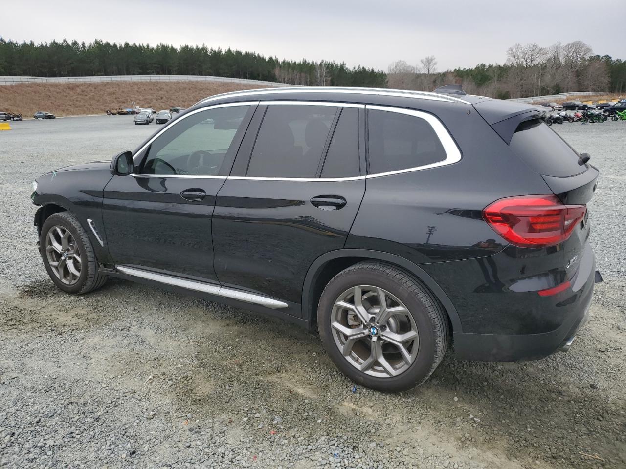 2020 BMW X3 VIN 5UXTY3C09L9C69649 Copart auction photo, front end damage thumbnail 2