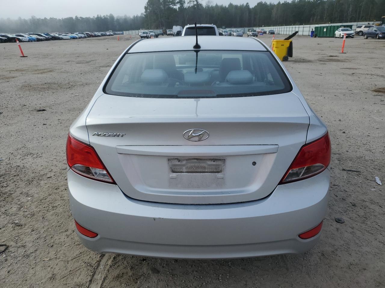 2015 Hyundai Accent VIN KMHCT4AE4FU920314 Copart auction photo, front end damage thumbnail 6