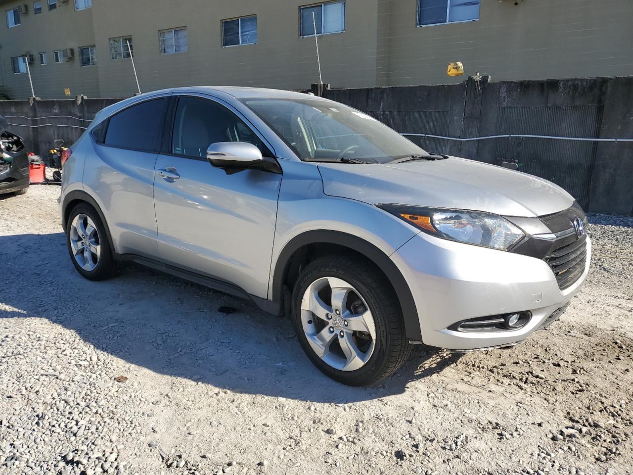 2016 Honda HR-V VIN 3CZRU5H52GM731944 Copart auction photo, side damage thumbnail 4