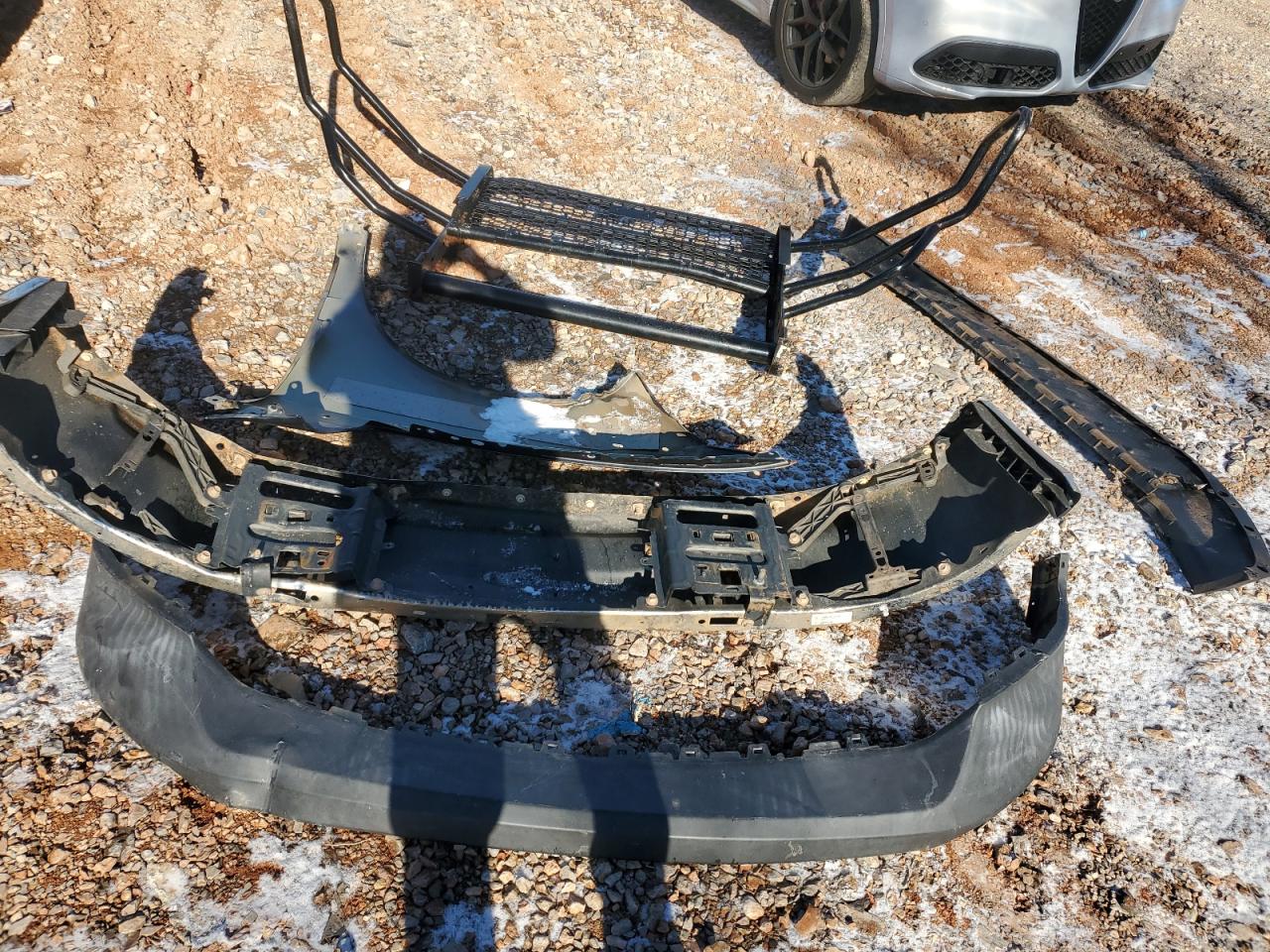 2017 RAM 1500 VIN 1C6RR7KT3HS613492 Copart auction photo, front end / side damage thumbnail 14