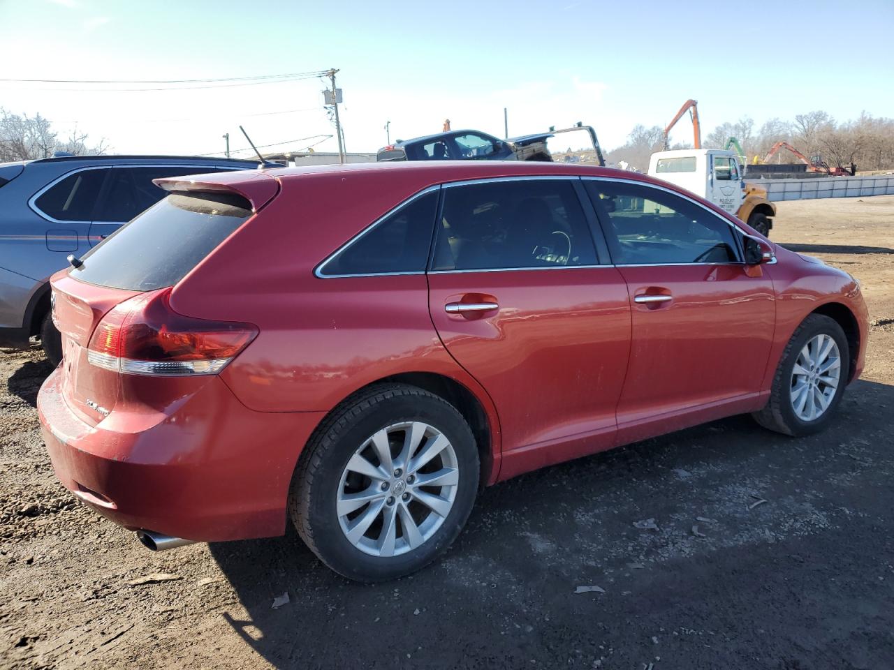 2013 Toyota Venza VIN 4T3BA3BB1DU040773 Copart auction photo, front end damage thumbnail 3