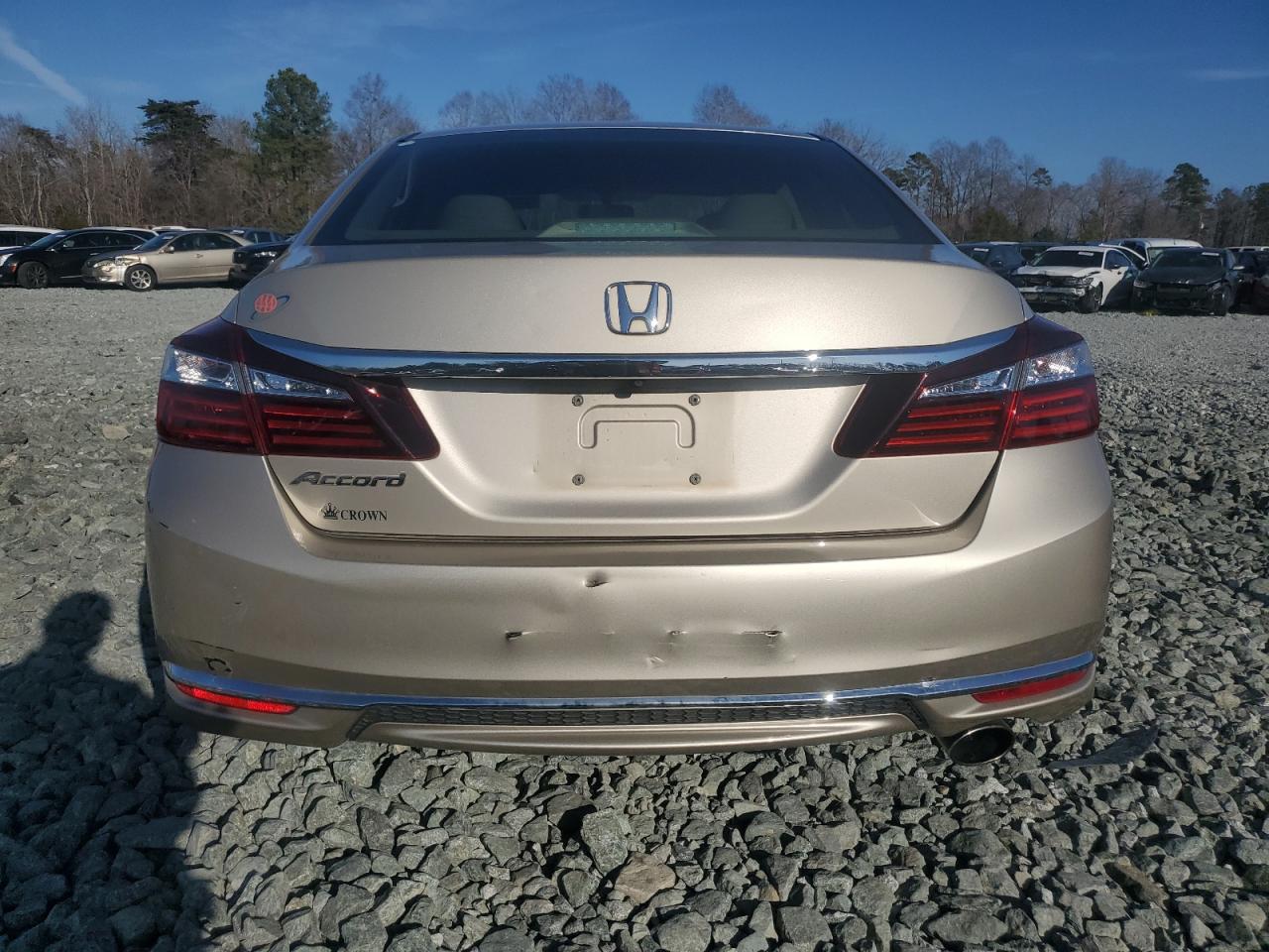 2017 Honda Accord VIN 1HGCR2F30HA199073 Copart auction photo, all over damage thumbnail 6