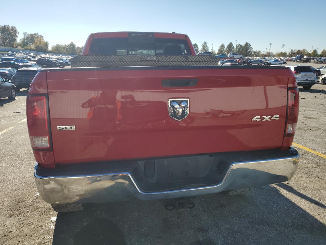 2012 Dodge RAM VIN 3C6TD5DT8CG304610 Copart auction photo, front end damage thumbnail 6