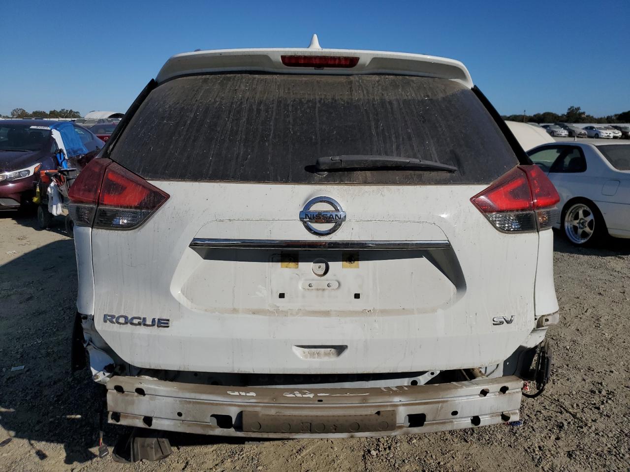 2019 Nissan Rogue VIN KNMAT2MT1KP514400 Copart auction photo, rear end damage thumbnail 6
