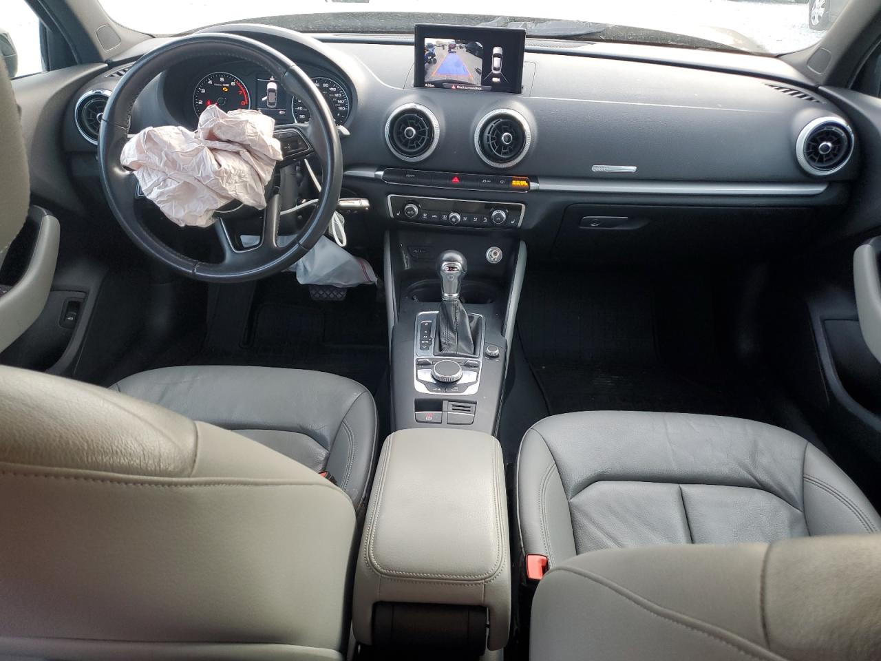 2018 Audi A3 VIN WAUAUHFF6J1054916 Copart auction photo, front end damage thumbnail 8
