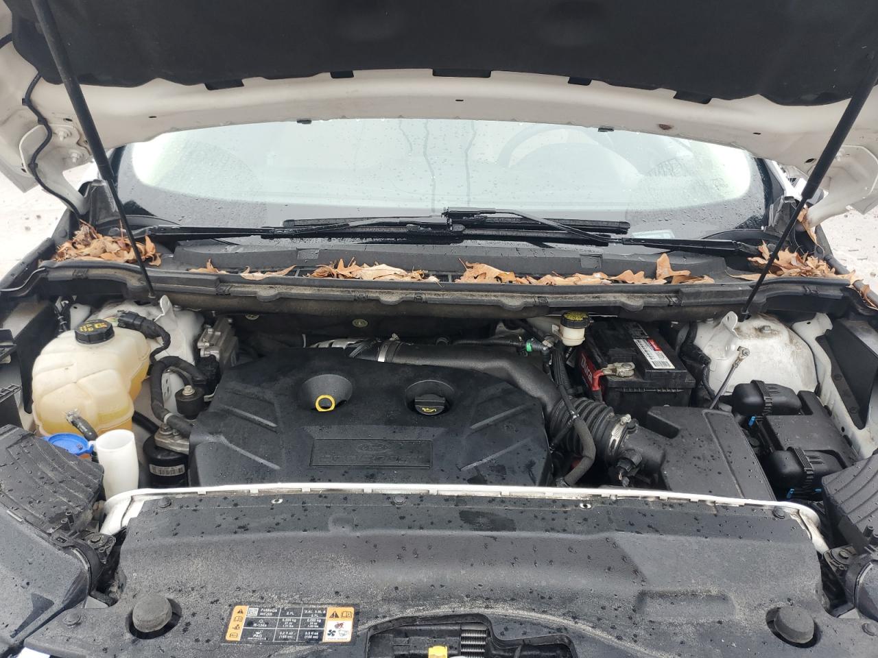 2017 Ford Edge VIN 2FMPK3J90HBB53264 Copart auction photo, side / front end damage thumbnail 13